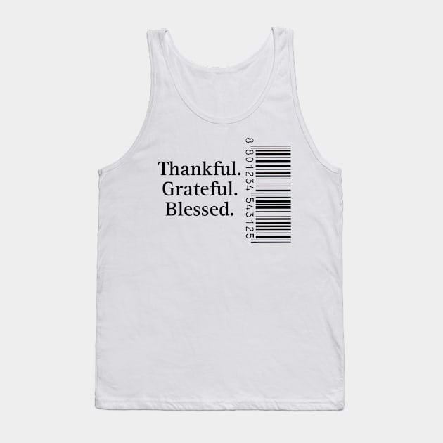 Thankful grateful blessed Tank Top by Byreem